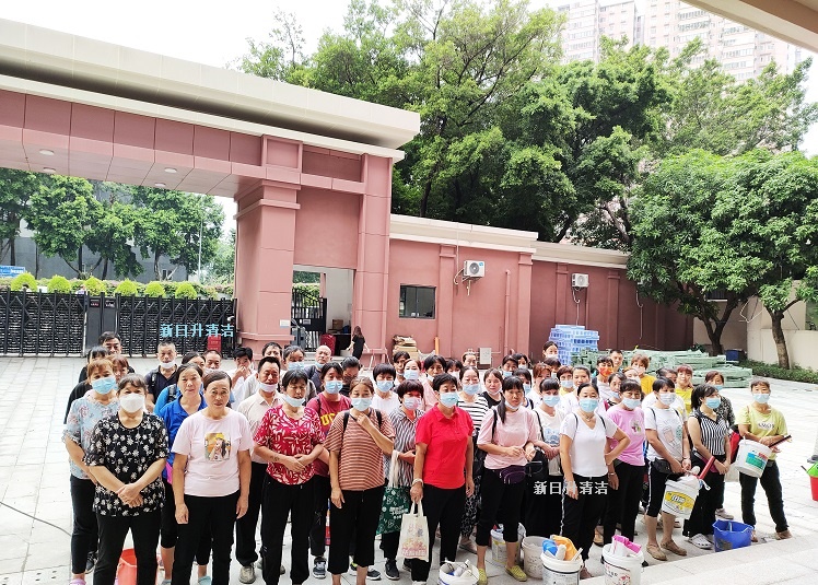 深圳學(xué)校開(kāi)荒保潔服務(wù)公司：廣藝高中